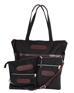 PERRIS LEATHER Perri’s® Champion Collection Tote Black Clearance