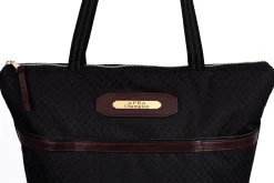 PERRIS LEATHER Perri’s® Champion Collection Tote with Nameplate Black Hot