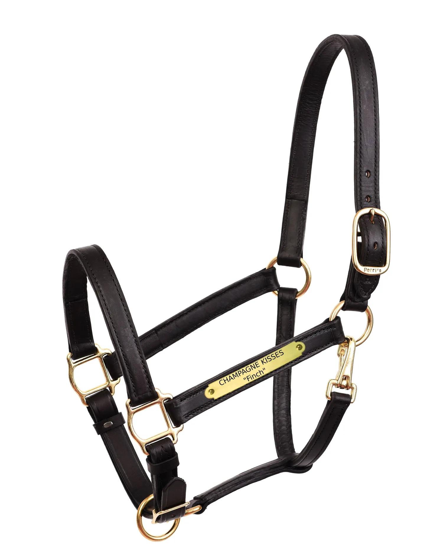 PERRIS LEATHER Perri’s® Draft Leather Turnout Halter Discount