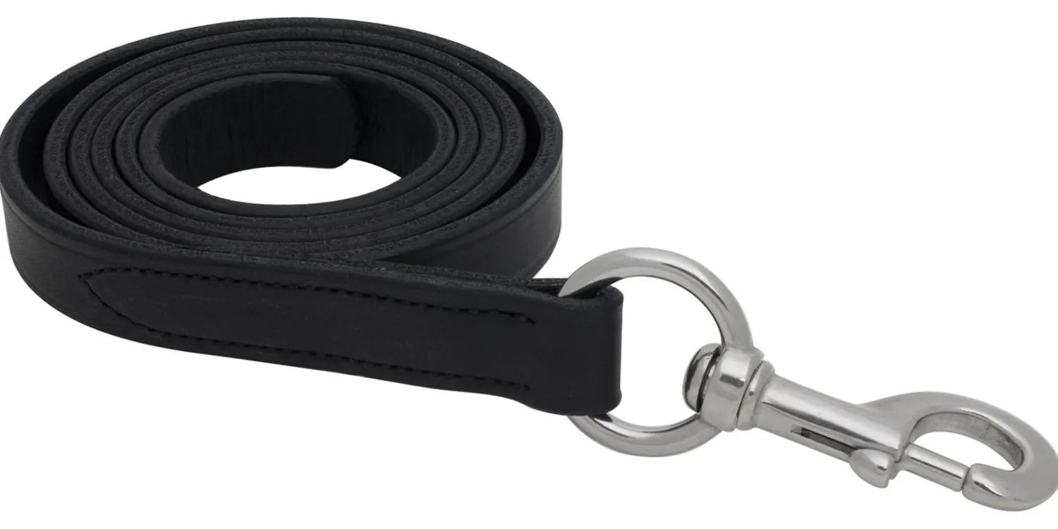 PERRI'S TACK & EQUIPMENT Perri’s® Leather Lead with Snap Discount