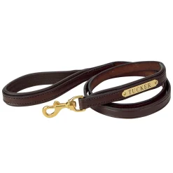 PERRIS LEATHER Perri’s® Padded Leather Nameplate Dog Leash Online