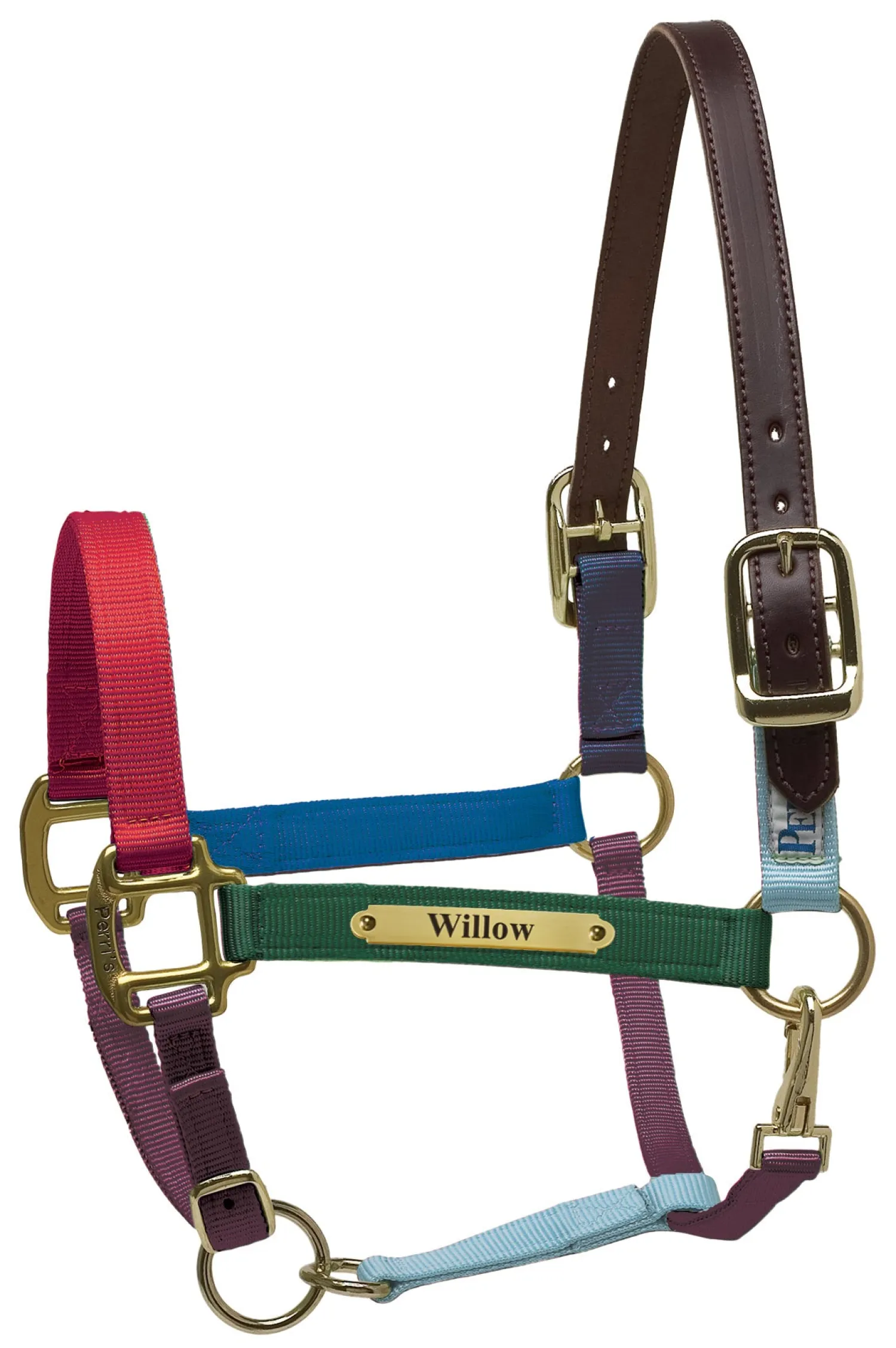 PERRIS LEATHER Perri’s® Premium Nylon Safety Halter with Nameplate Outlet