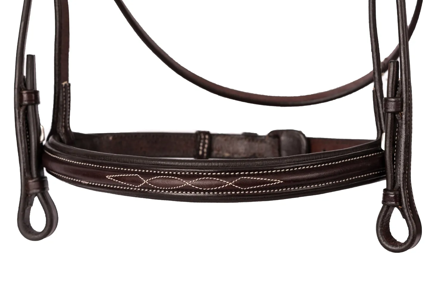 PERRIS LEATHER Perri’s® Professional Fancy-Stitched Leather Bridle Havana Outlet