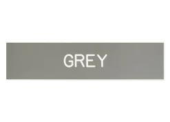 DOVER DROPSHIP Plastic Stall Plate - 3 lines Online