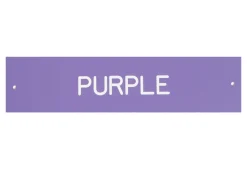 DOVER DROPSHIP Plastic Stall Plate with Holder - 3 lines New