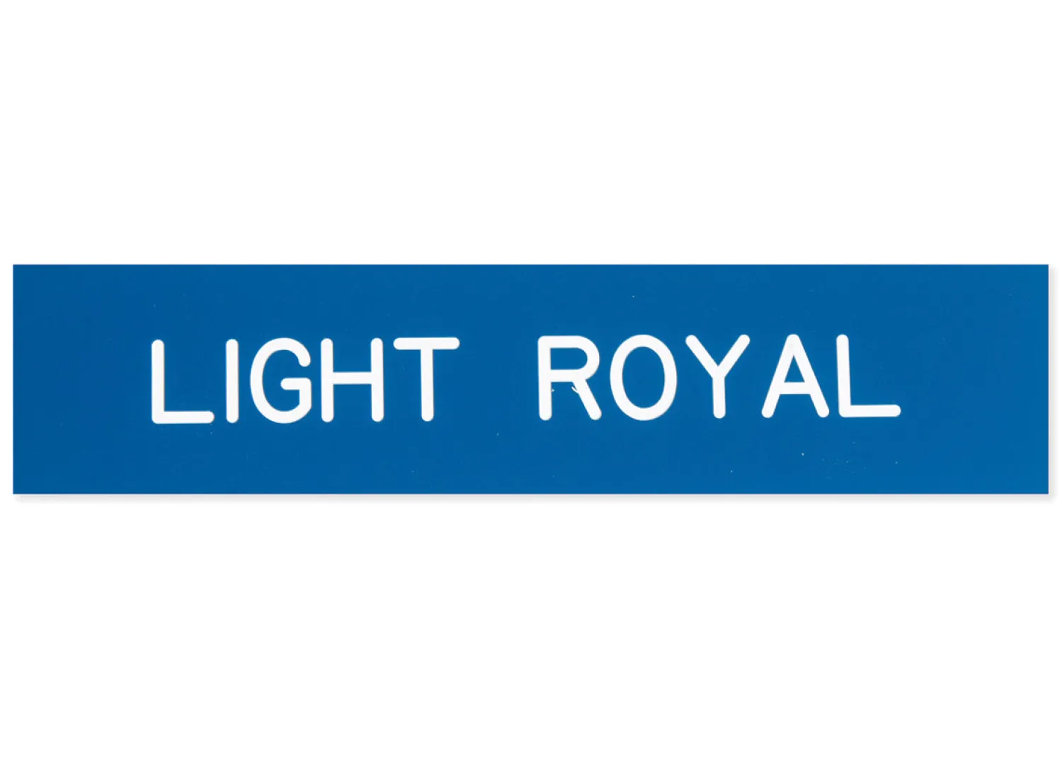 DOVER DROPSHIP Plastic Stall Plate with Holder - 2 lines Hot