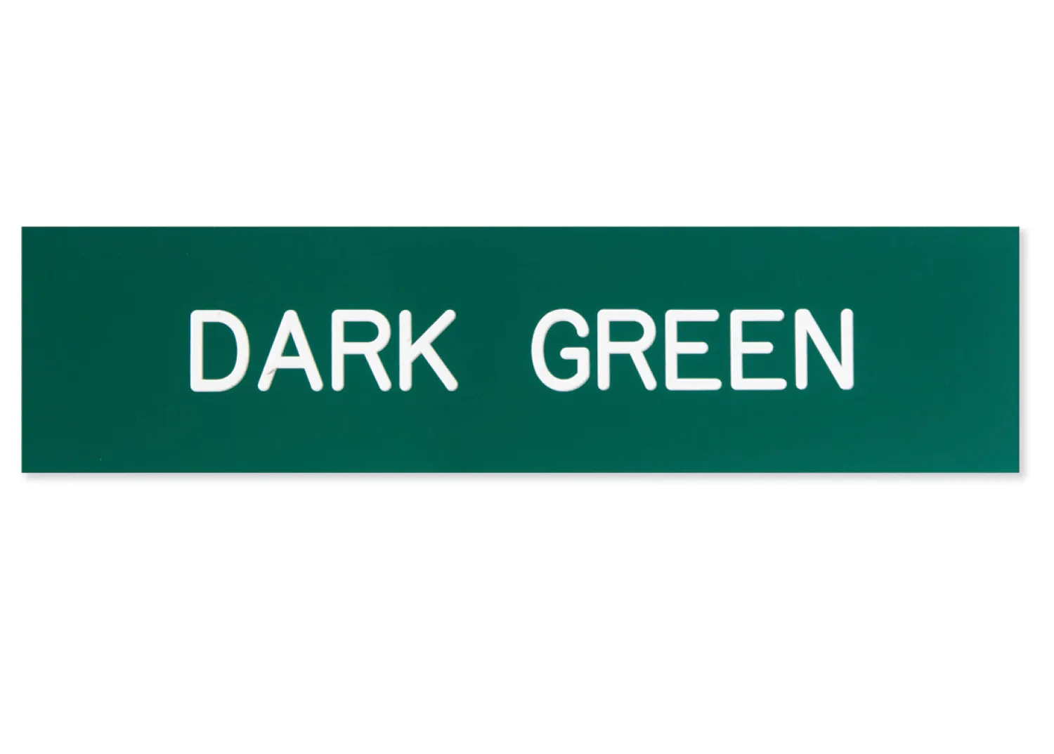 DOVER DROPSHIP Plastic Stall Plate with Holder - 2 lines Hot