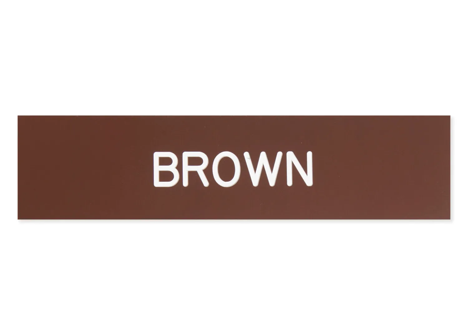 DOVER DROPSHIP Plastic Stall Plate with Holder - 2 lines Hot