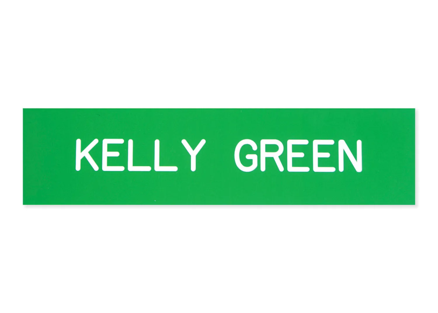 DOVER DROPSHIP Plastic Stall Plate with Holder - 2 lines Hot