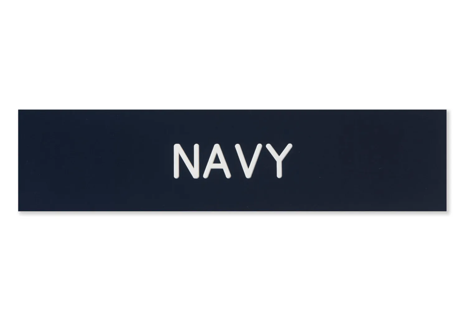 DOVER DROPSHIP Plastic Stall Plate with Holder - 2 lines Hot