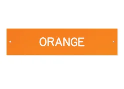 DOVER DROPSHIP Plastic Stall Plate with Holder - 2 lines Hot