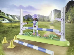 PLAYMOBIL USA INC Playmobil® Zoe & Blaze with Jump Set Hot