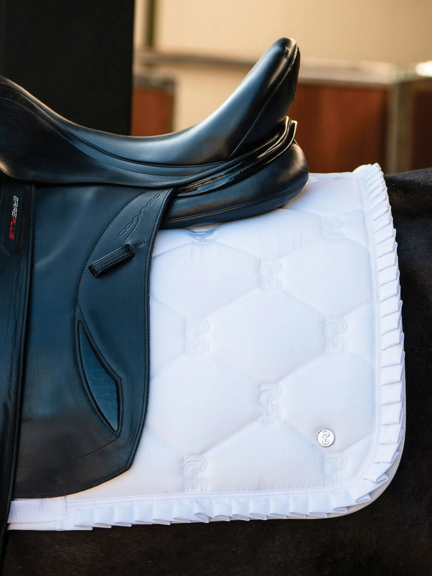 PS OF SWEDEN Ruffle Dressage Saddle Pad Clearance