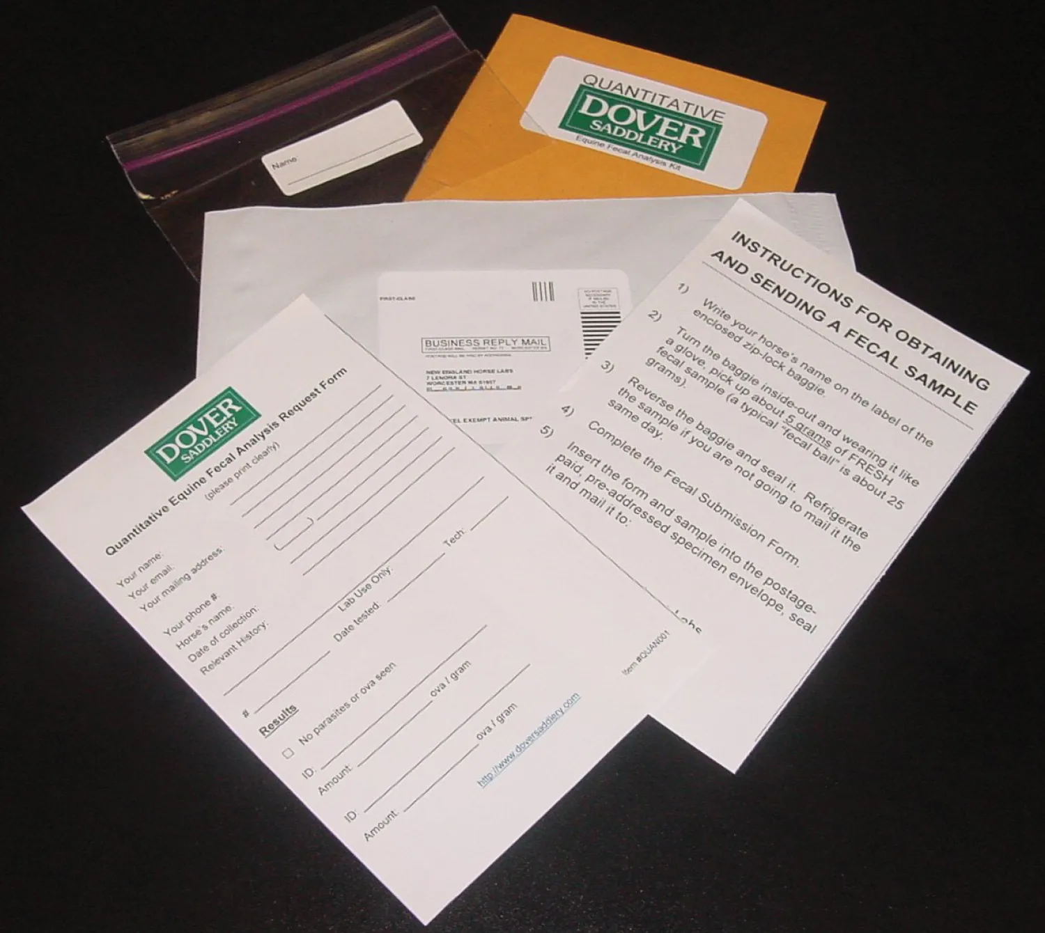 NE HORSE LABS Quantitative Fecal Test Online