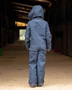 REDINGOTE EQUESTRIAN LLC Redingote Kids Winter Insulated Jumpsuit Blue Nights Discount