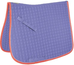 RR GLOBE Rider’s International™ Quilted Dressage Square with Piping Outlet