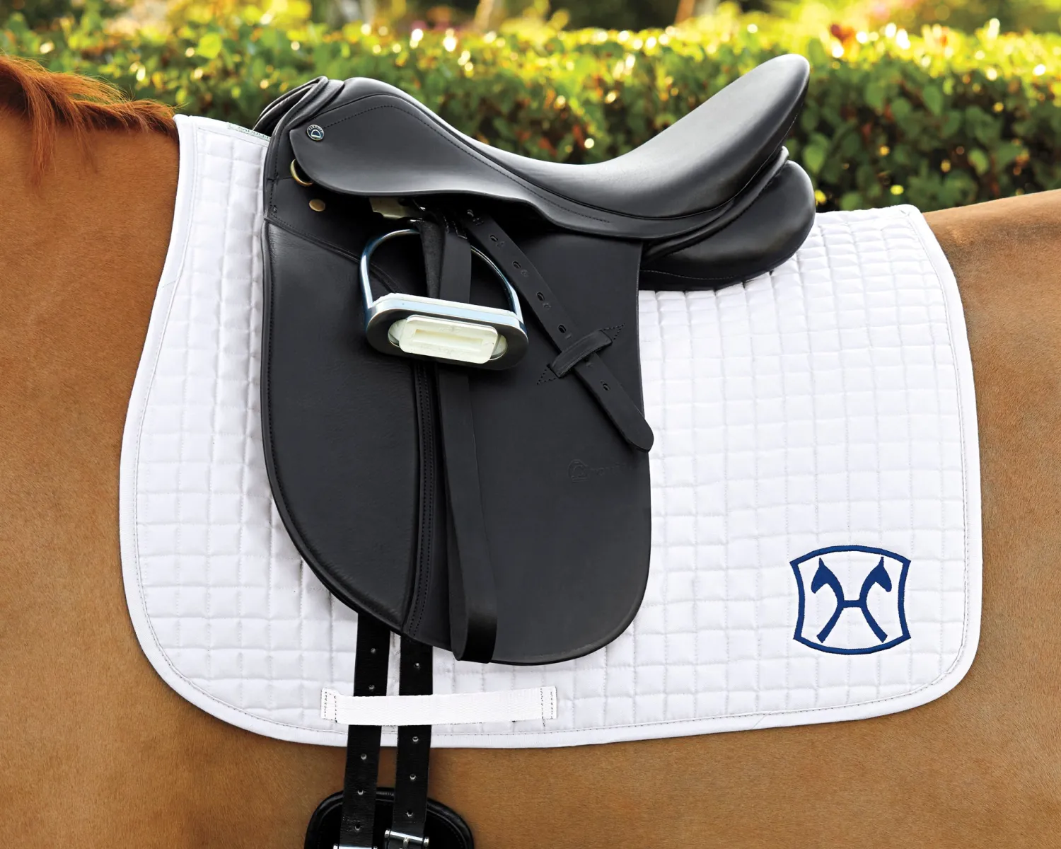 RR GLOBE Rider’s International™ Quilted Dressage Pad Hot