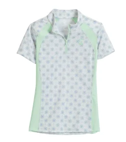 KIRSCH Riding Sport™ Kids’ Airflow Quarter-Zip Print Short Sleeve Shirt Online
