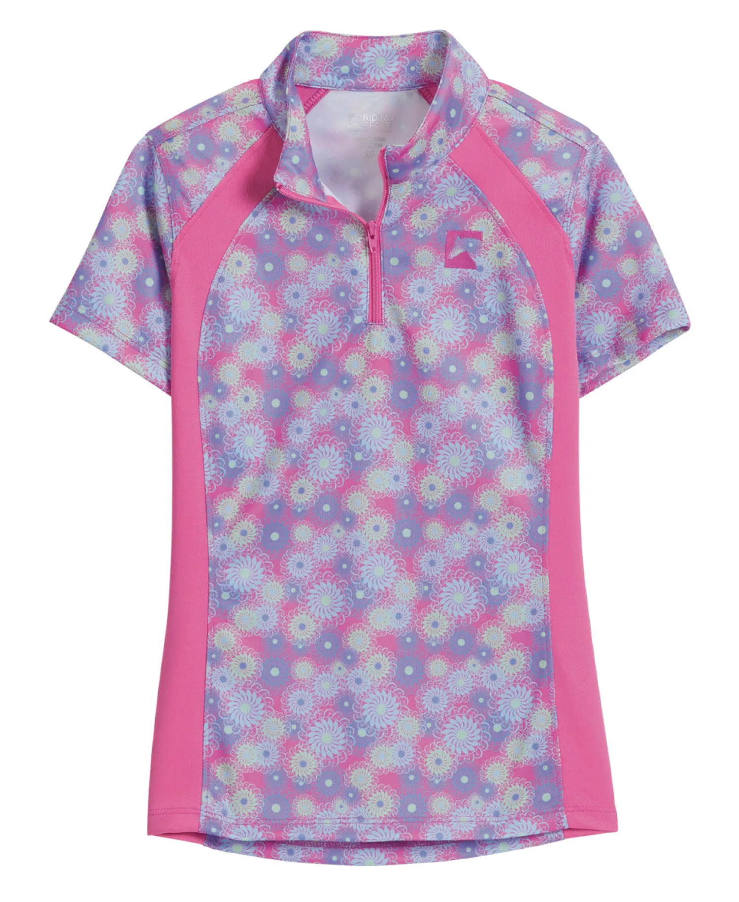KIRSCH Riding Sport™ Kids’ Airflow Quarter-Zip Print Short Sleeve Shirt Online