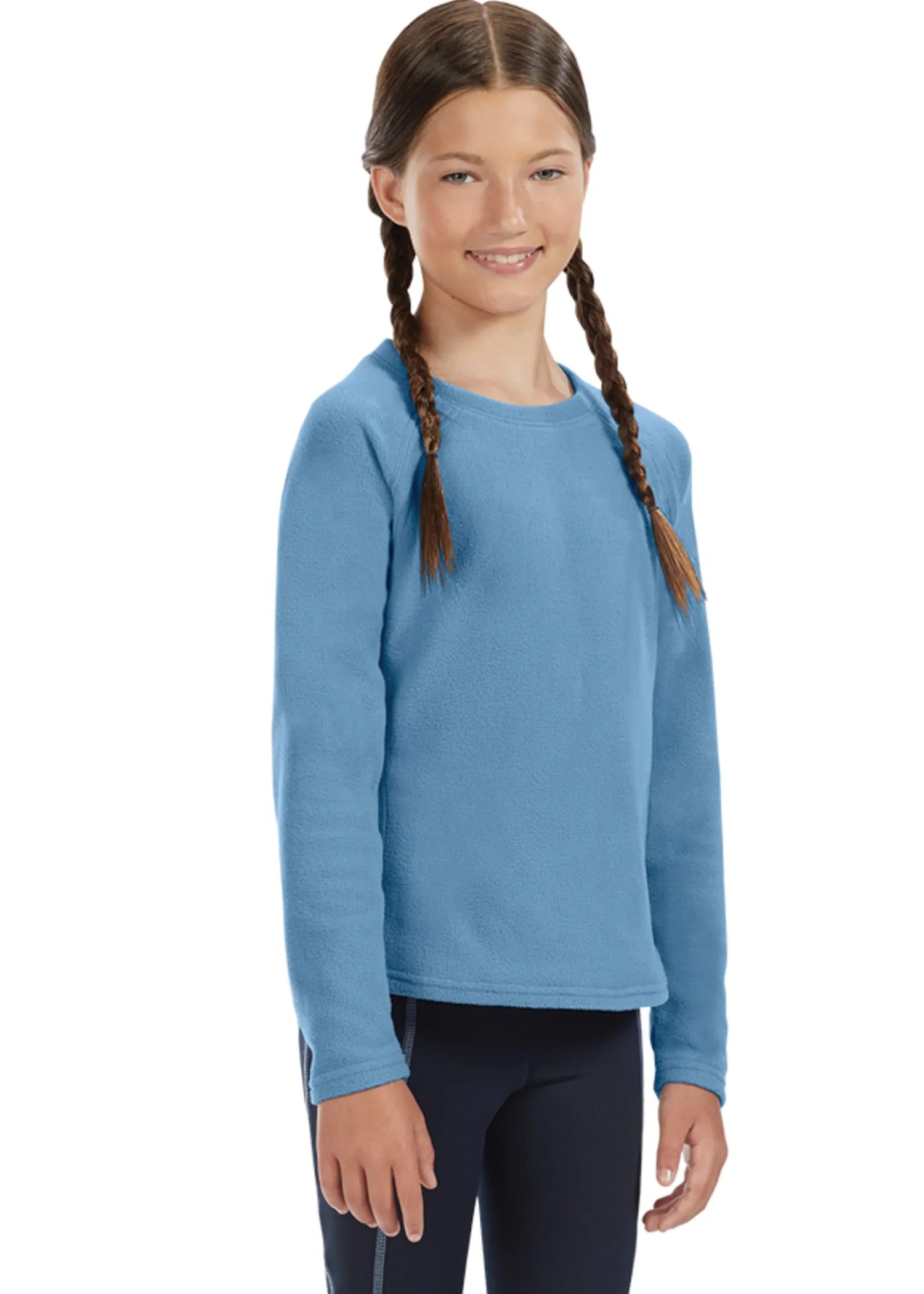 KIRSCH Riding Sport™ Kids’ Colebrook Fleece Crew Hot