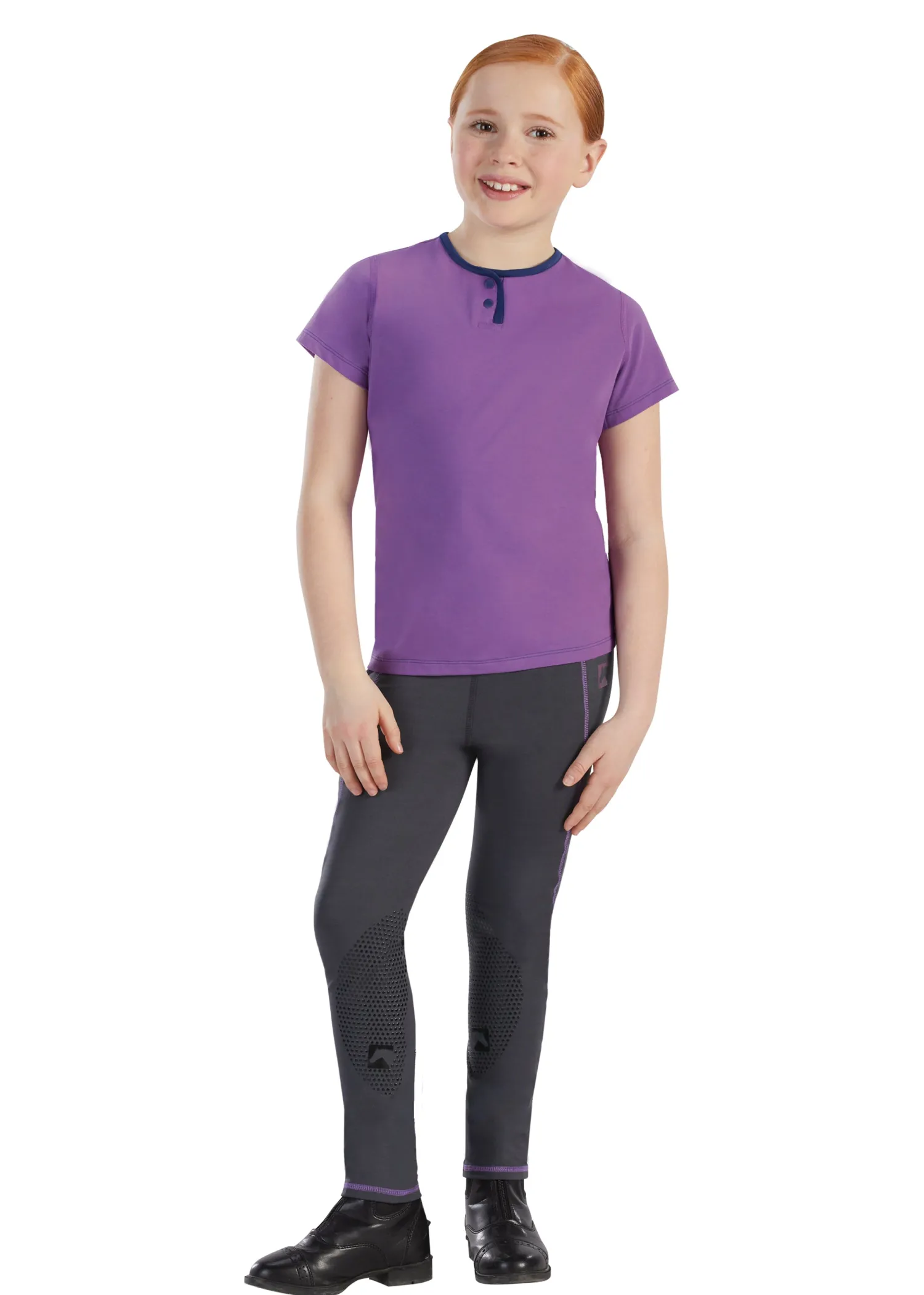 KIRSCH Riding Sport™ Kids’ Haley Short Sleeve Shirt Best