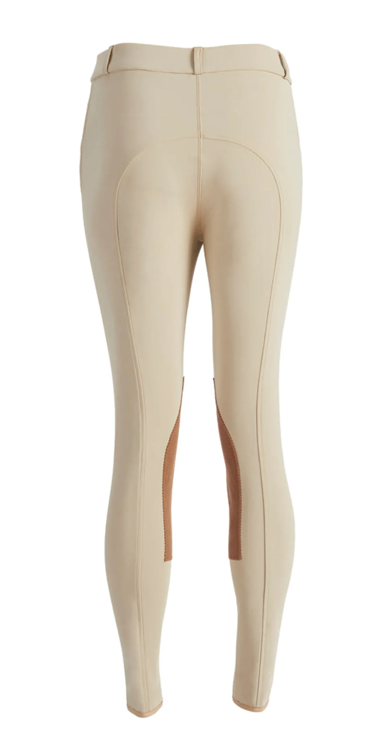 S.K. EXPORTS Riding Sport™ Ladies’ Competition Knee-Patch Breech Tan Best