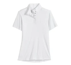 KIRSCH Riding Sport™ Ladies’ Essential Short Sleeve Show Shirt White New