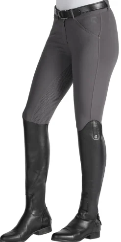 SUPERHOUSE Riding Sport™ Ladies’ Essential Full-Seat Breech Charcoal