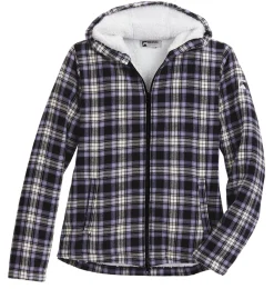 KIRSCH Riding Sport™ Ladies’ Lancaster Sherpa-Lined Flannel Hoodie Hot