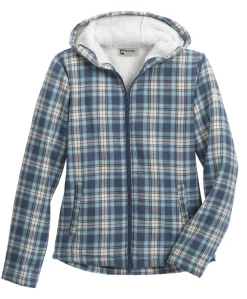 KIRSCH Riding Sport™ Ladies’ Lancaster Sherpa-Lined Flannel Hoodie Hot