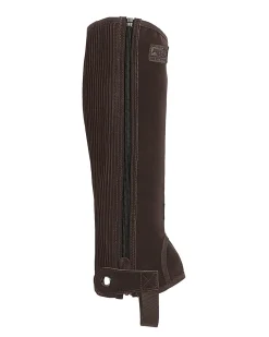 S.K. SHOES AND BOOTS Riding Sport™ Adults’ Synthetic Suede Half Chaps with Silicone Grip Patches Best