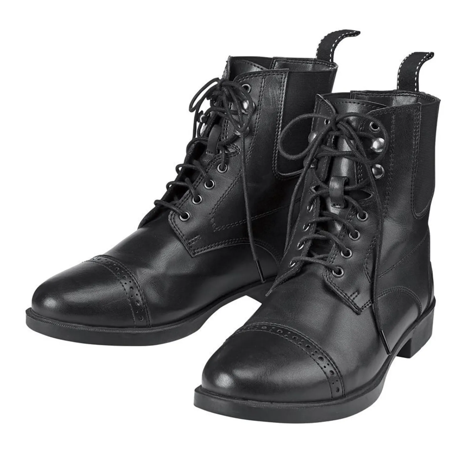 S.K. SHOES AND BOOTS Riding Sport™ Kids’ Provenance Lace Paddock Boots Black Outlet