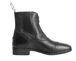 S.K. SHOES AND BOOTS Riding Sport™ Ladies' Essential Leather Zip Paddock Boots Clearance