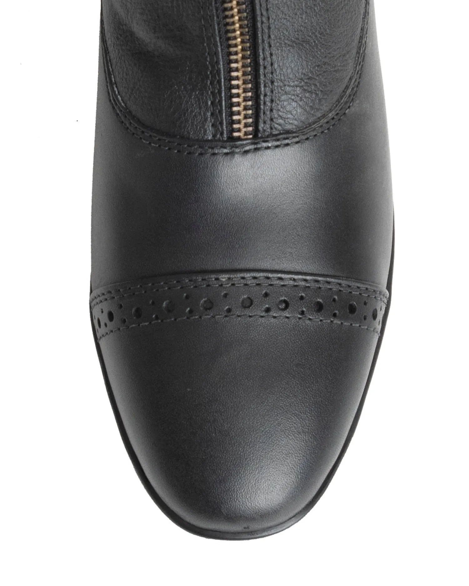 S.K. SHOES AND BOOTS Riding Sport™ Ladies' Essential Leather Zip Paddock Boots Clearance