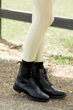 LORD SHIVA EXPORTS Riding Sport™ Ladies’ Provenance Lace Paddock Boots Black Online