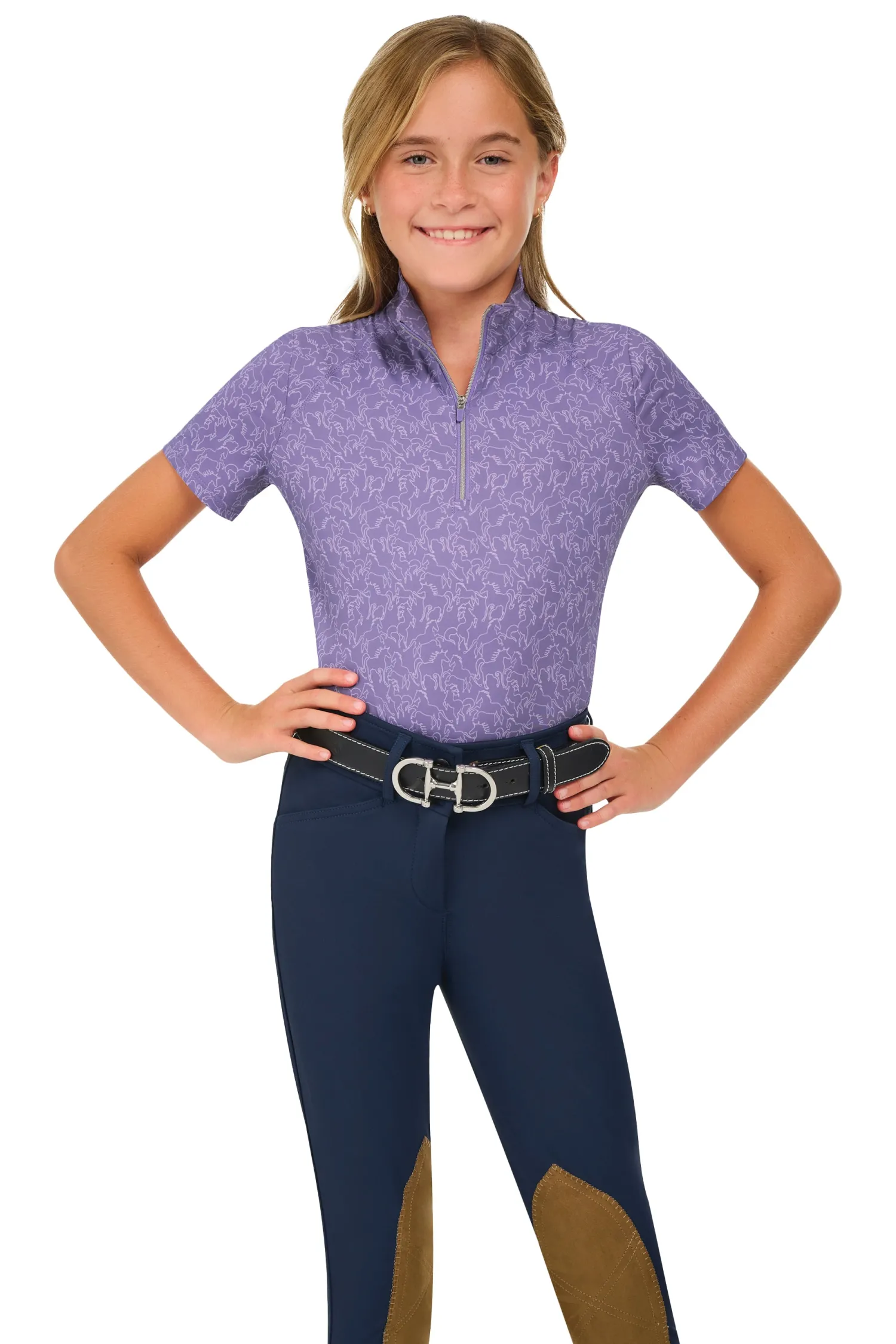 RJ CLASSICS R.J. Classics Girls’ Lucy Jr. Short Sleeve Training Shirt Best