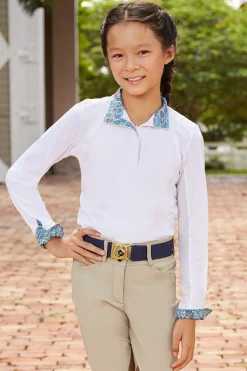RJ CLASSICS R.J. Classics Girls’ Maddie 37.5® Long Sleeve Show Shirt New