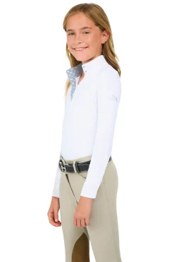RJ CLASSICS R.J. Classics Girls’ Tori Jr. Long Sleeve Show Shirt Charlies Turtles Discount