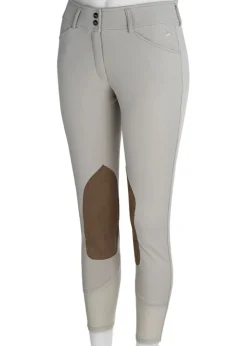 RJ CLASSICS R.J. Classics Ladies’ Anna Mid-Rise Front-Zip Knee-Patch Breech Sale