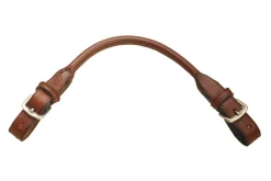 TORY LEATHER Rolled Grab Strap