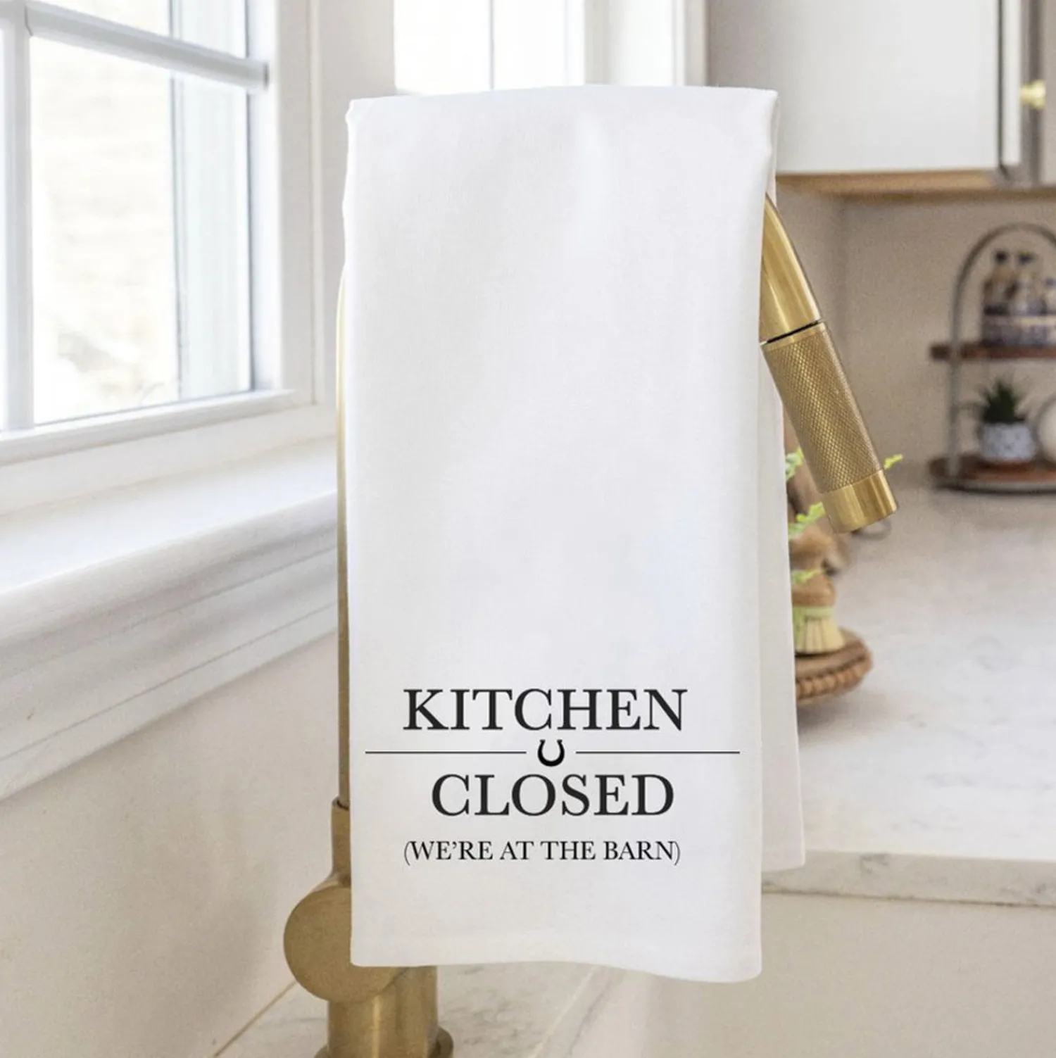 RUSTIC MARLIN DESIGN Rustic Marlin™ Tea Towel