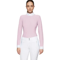 SAMSHIELD ® Aline Crystal Long-Sleeve Show Shirt Outlet