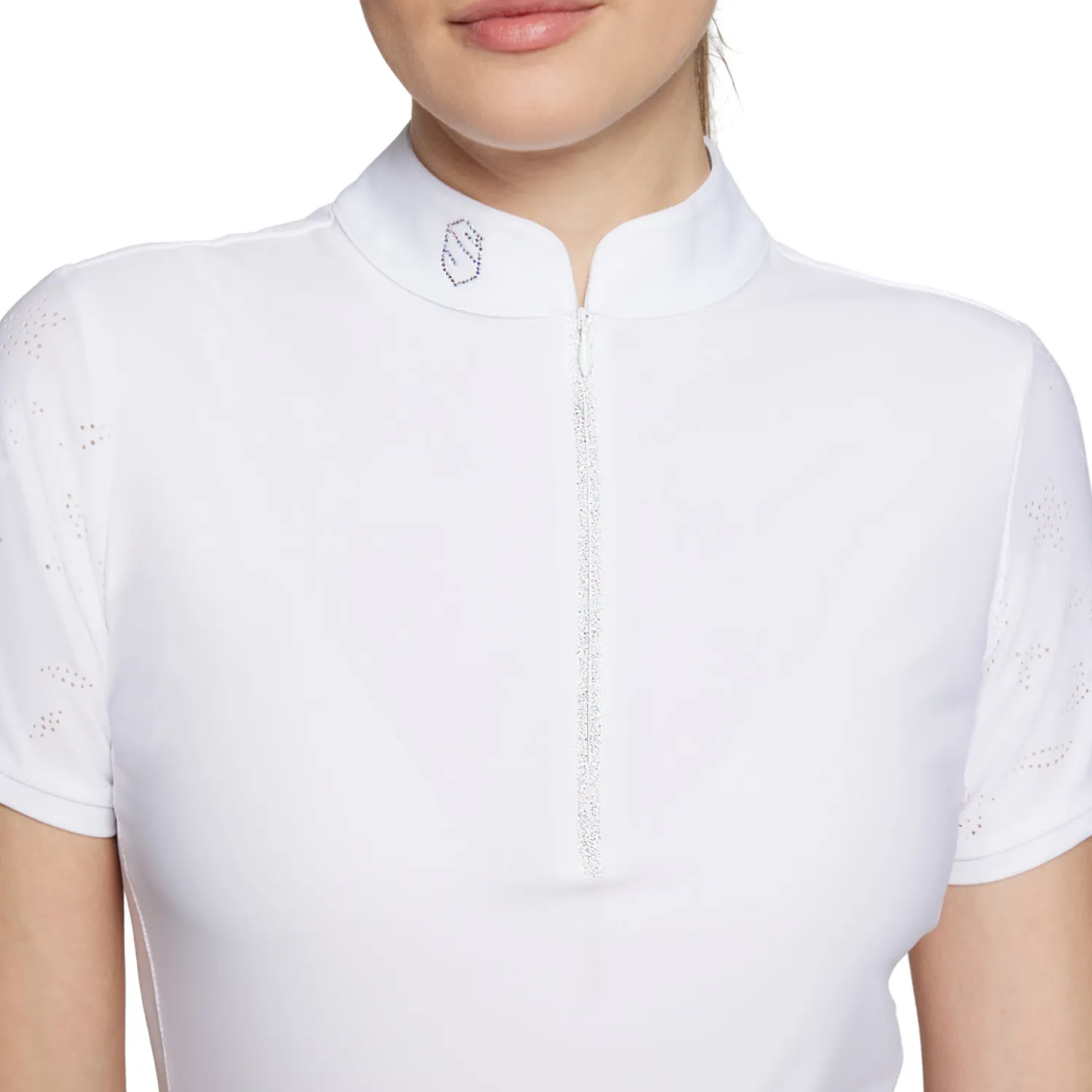 SAMSHIELD ® Ladies’ Aloise Air Short-Sleeve Show Shirt New