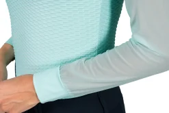 SCHOCKEMOEHLE N.A. Schockemöhle Ladies’ SpGianna Long Sleeve Shirt Aqua Sky Clearance