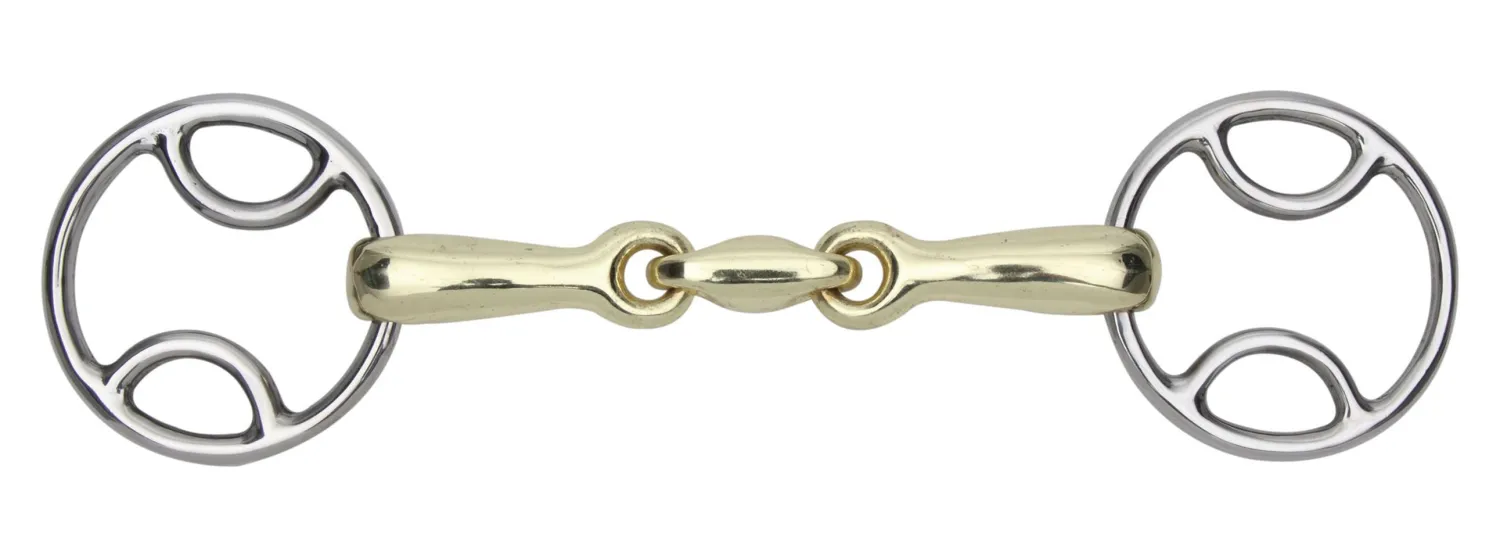 SHIRES EQUESTRIAN Shires Beval Bit with Lozenge Brass Online
