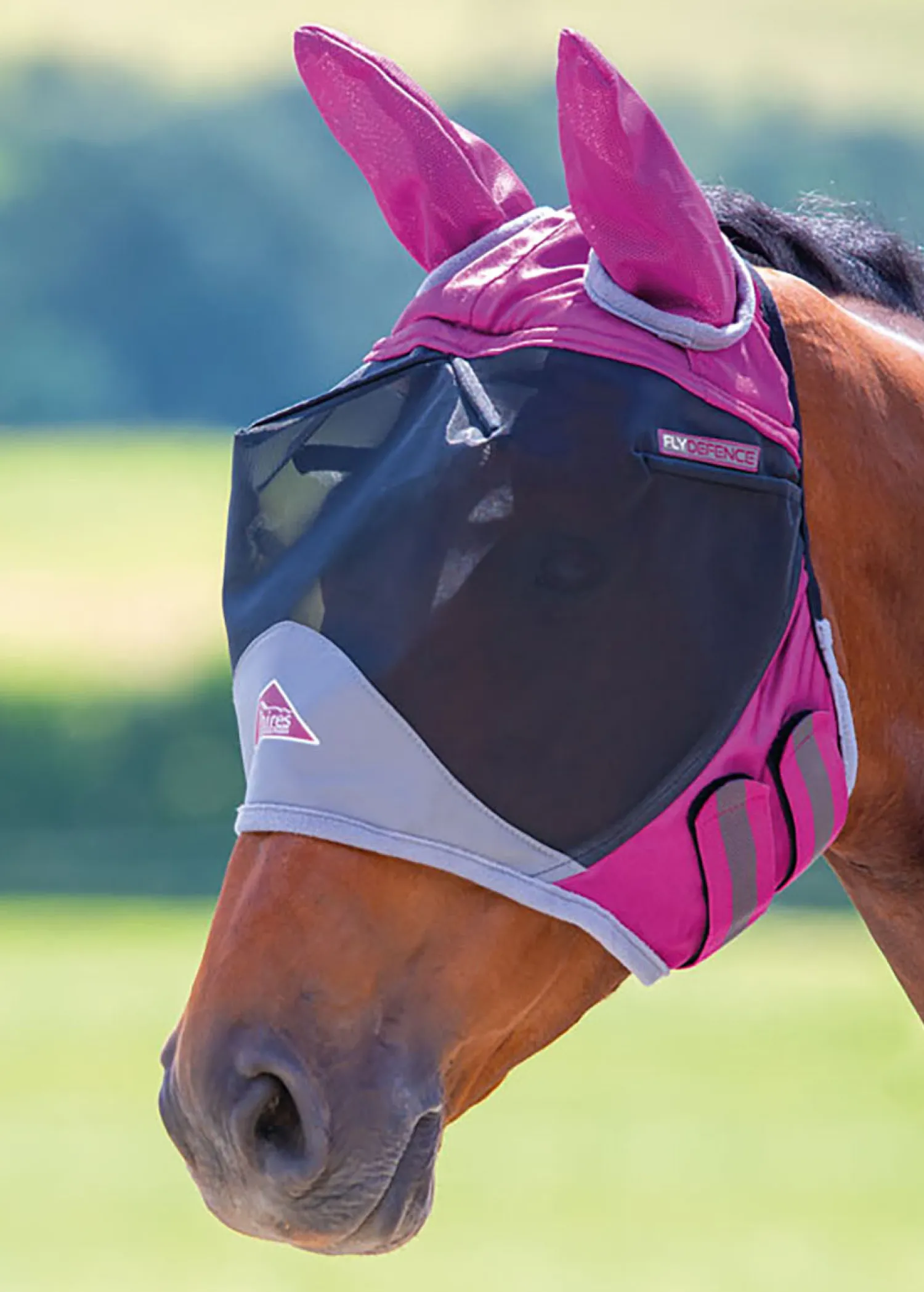 SHIRES EQUESTRIAN Shires Deluxe Fly Mask with Ears Outlet