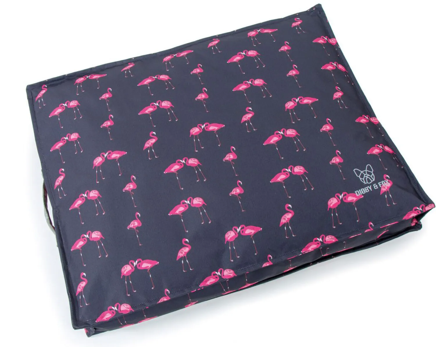 SHIRES EQUESTRIAN Shires Digby & Fox Comfort Dog Mattress Flamingo Print Sale