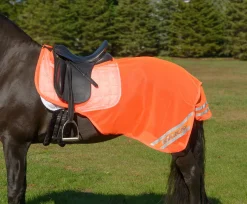SHIRES EQUESTRIAN Shires Equi-Flector® Exercise Sheet Orange Clearance