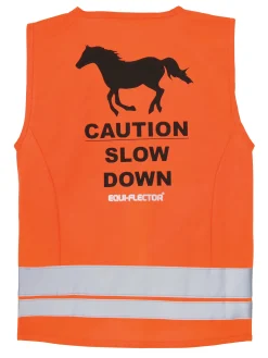 SHIRES EQUESTRIAN Shires Equi-Flector® Rider Safety Vest Orange Outlet