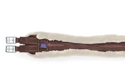 SHIRES EQUESTRIAN Shires Performance SupaFleece Contour Girth Brown